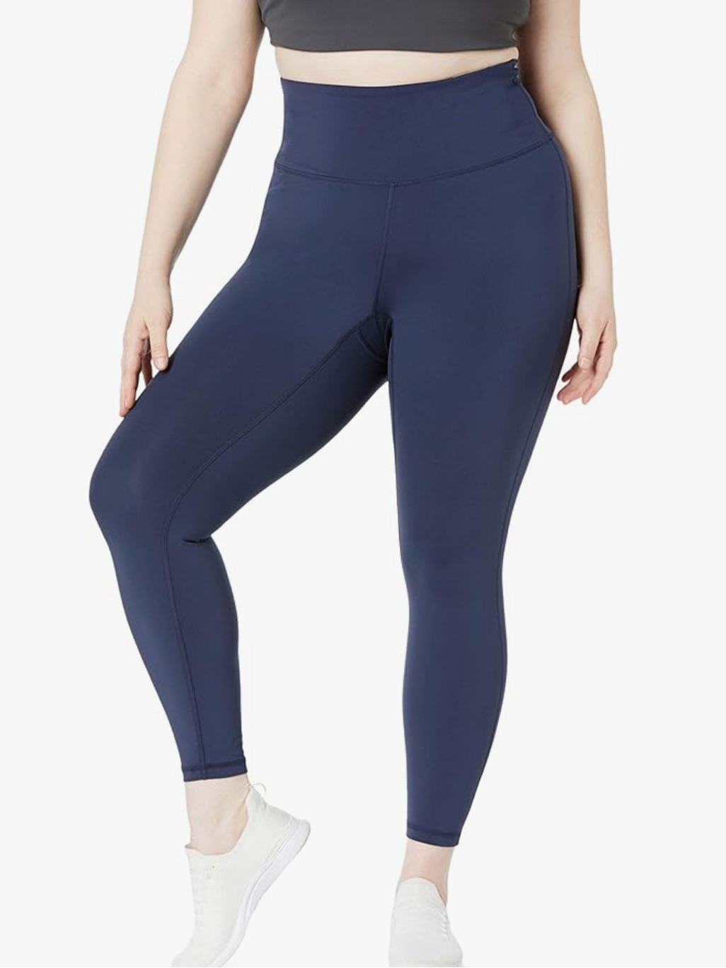 Amazon Essentials High-Waist Navy Active Leggings